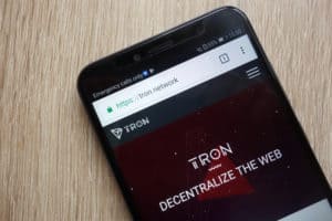  tron oct blockchain community crypto foundation giving 