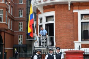  london police wikileaks ecuadorian embassy julian assange 