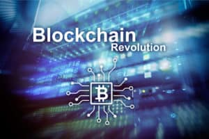 Blockchain revolution, innovation technology in modern business. Source; shutterstock.com
