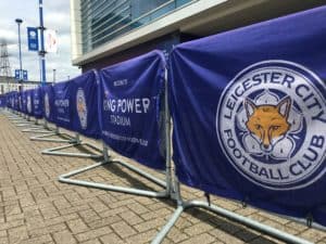 Leicester, England - 31 May 2017: Areas around King Power stadium, Leicester City FC. Source; shutterstock.com