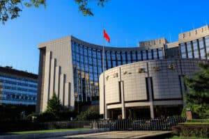 Beijing, China- September 28, 2016 The People's Bank of China (PBOC) headquarter building. Beijing city center,People's bank of China, Chinese central bank. Source: shutterstock.com