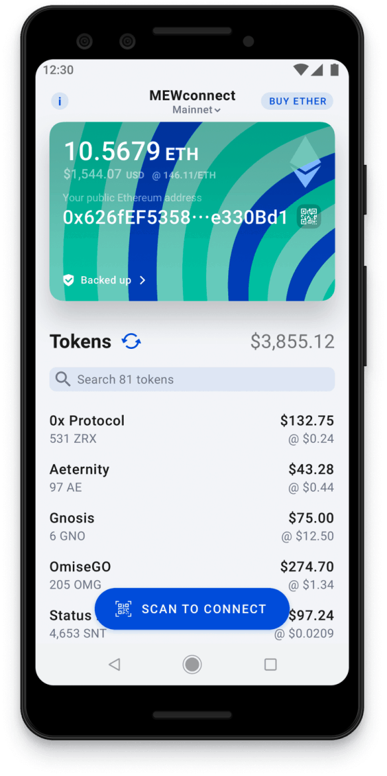 ether crypto wallet
