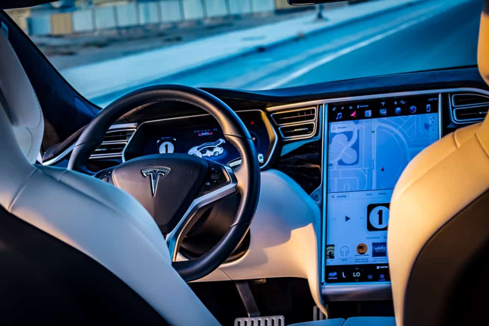 Tesla S Self Driving Spies Cruise The Streets Watching
