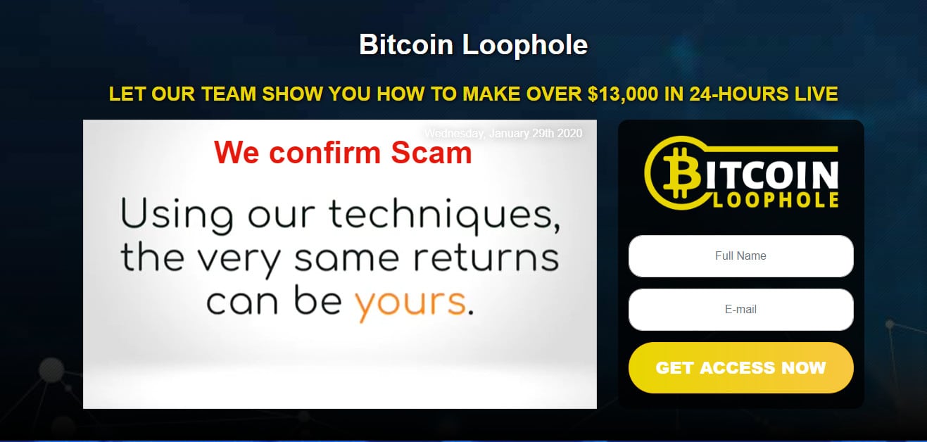 The Bitcoin Loophole Review 2020 Update Is This Just Another Scam